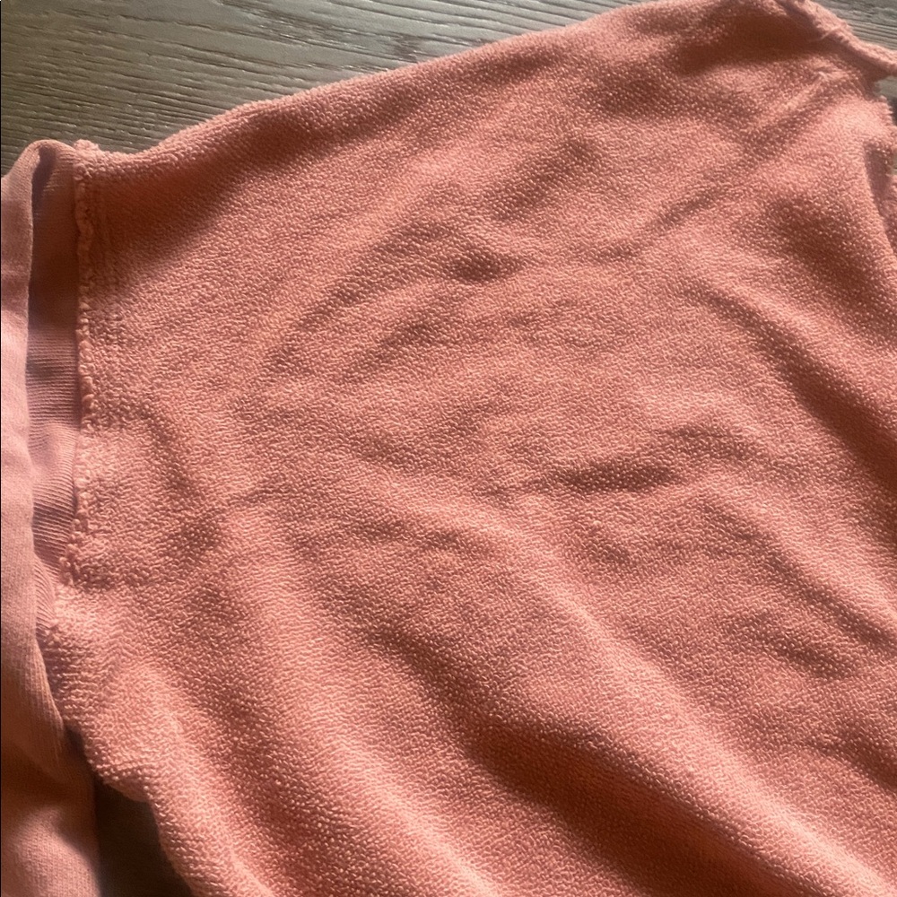 Aerie open knot back French terry crop sweatshirt - Picture 5 of 7